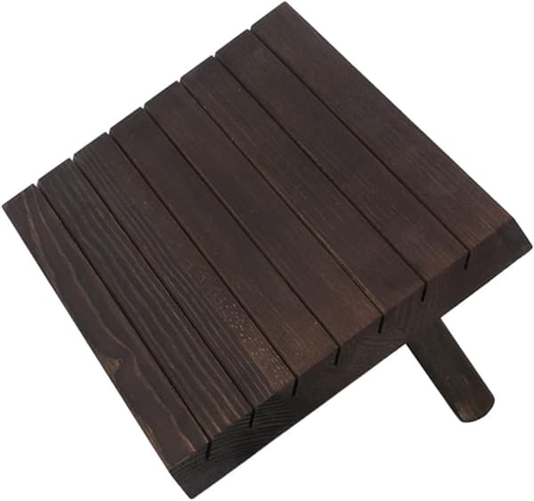 Træøreringe Display Stand Smykkeholder til Salg af Kort Øreringe Organizer til Smykkestativ og