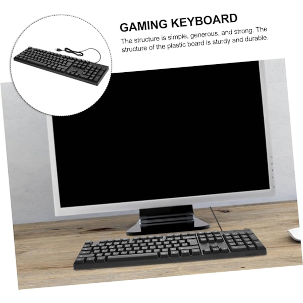 Full Size Kablet Tastatur Numerisk Tastatur for Datamaskin Laptop Stasjonær Fransk Tastatur