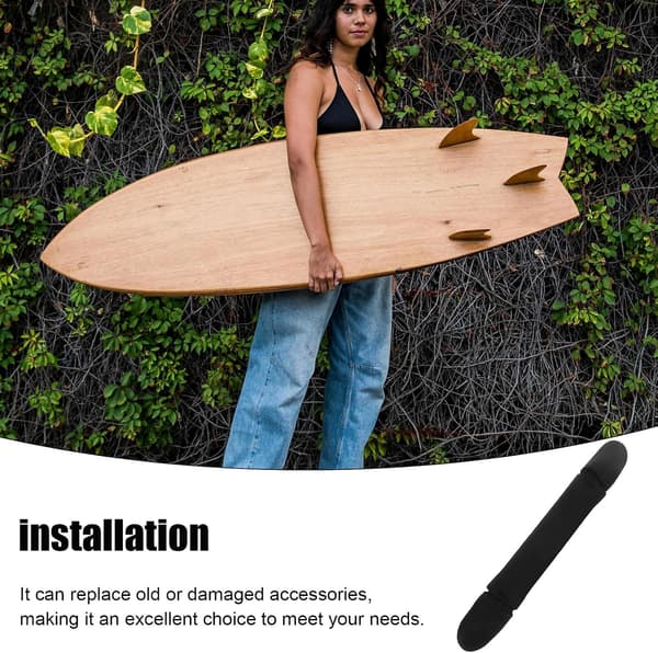 Surfebrett Håndtak Stropp 30cm PU Solid Padlegrep Erstatning