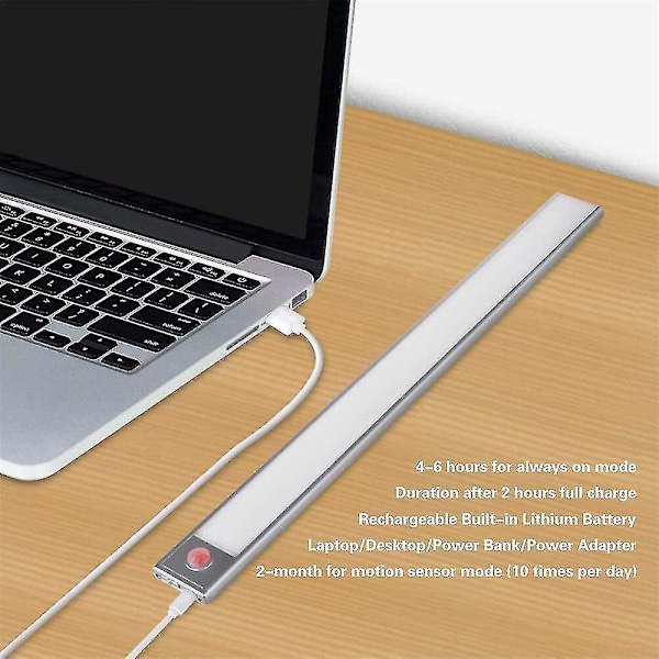 12cm Bevegelsessensor Skaplys USB-drevet