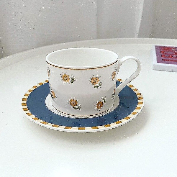 Blomstermønstret Keramik Mælkete Kopper Kaffe Kop