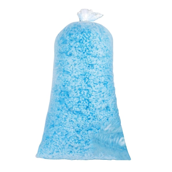 1/2 kg Strimlad Memory Foam Fyllning Andas Bean Bag Filler Mjuk kudde fyllningsskum för soffa A