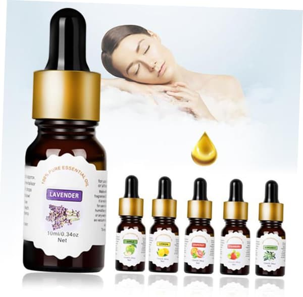 2 stk. vandopløselig duftdiffuser lavendel diffuser luftfugter lavendelolie æterisk