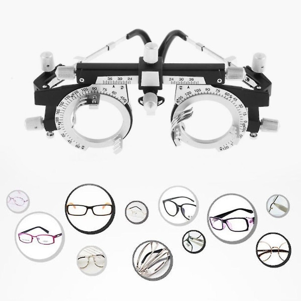 Justerbar Eye Optometri Metal Frame Provlinsram