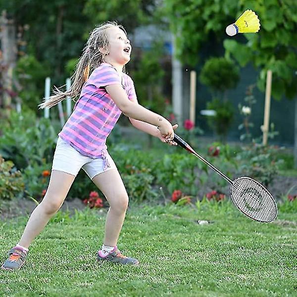 12 Pak Nylon Badmintonfjerbolde Høj Hastighed Elasticitet