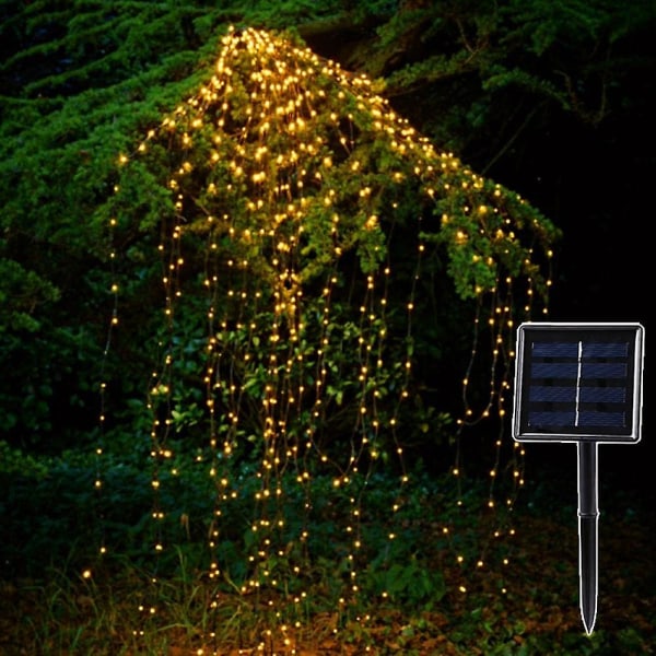 Solcelledrevede Vinstokker Gren LED Lys Vanntette