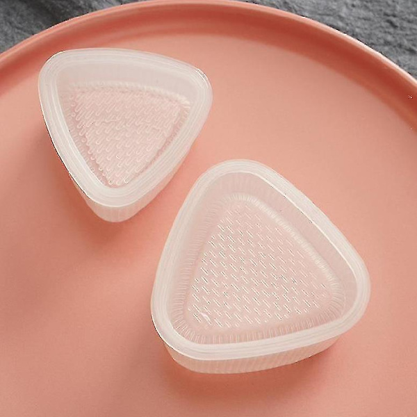 Triangulära Sushi, Risbollformar Matformar 3-pack (1 Set Innehåller En Stor Och En Liten)