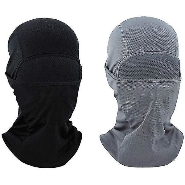 2 paria Balaclava tuulenpitävät kasvomaskit Ski Neck Warmer