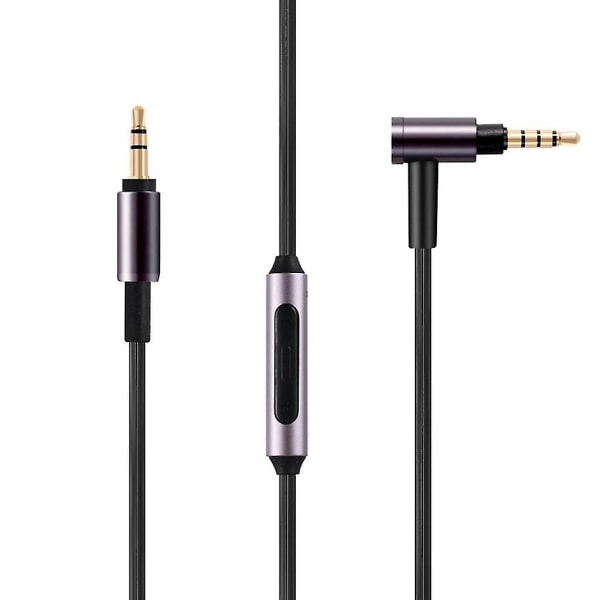 Huvudtelefonkabel med mikrofon för WH-1000XM2 XM3 XM4 WH-H900N 800 Without wire control
