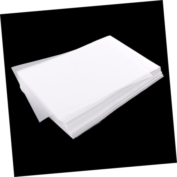 16k Transparent Papirrulle med 200 Ark til Tegning Kalligrafi Scrapbooking Gennemsigtigt Kopipapir