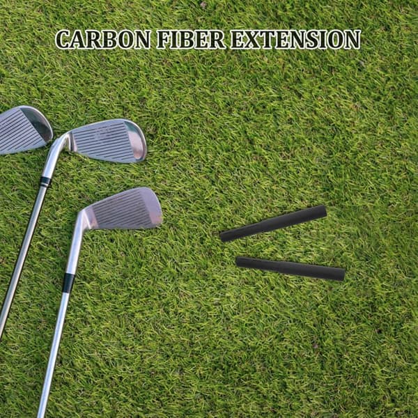 Kolfiber Golfklubbskaftförlängare 0,520 tum 1 par Universal Putter och Driver Skaftförlängare Golf