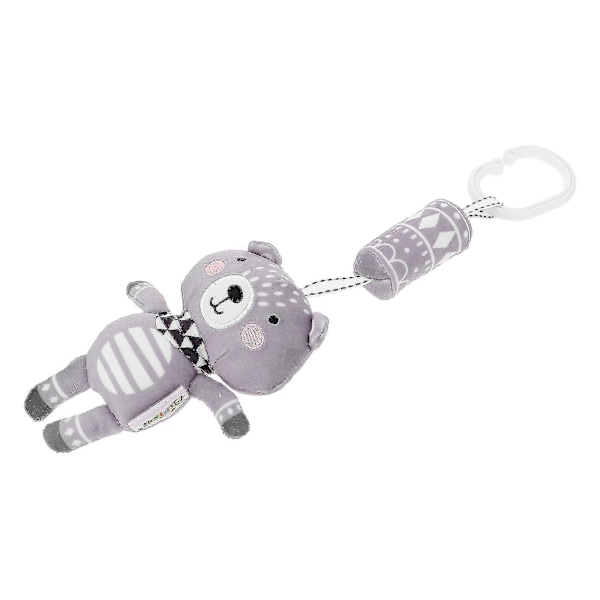 1 st bit Tidig Utbildning Björnstroller Dock Baby Leksak Rassel Leksak Babyvagn Hänge