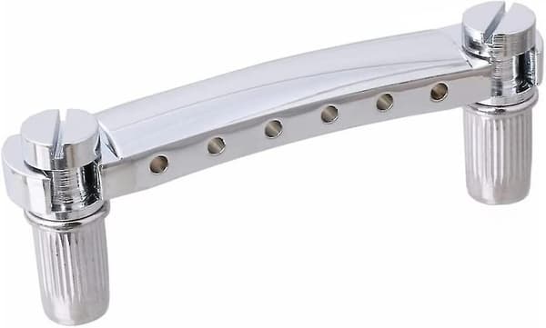Gitarr Tail Stop Lever Växel Ersättning Silver Tail Med Stop Lever (silver) (1st)