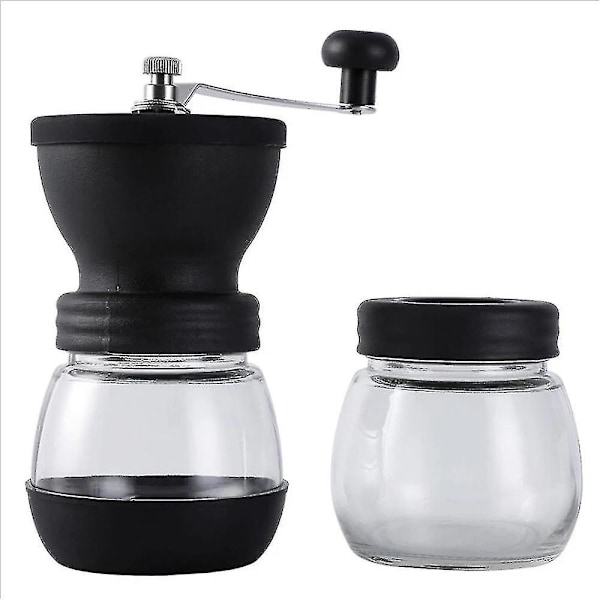 Bärbar Kaffekanna Kaffemaskin Handvevad Hemkaffekvarn