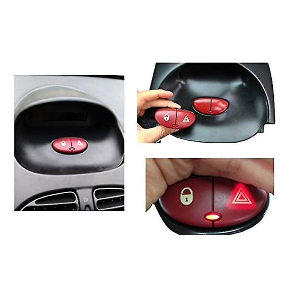 Varningsblinkersbrytare Farligt Ljusbrytare Knapp För Peugeot 206 207 Citroen C2 6554l0 9