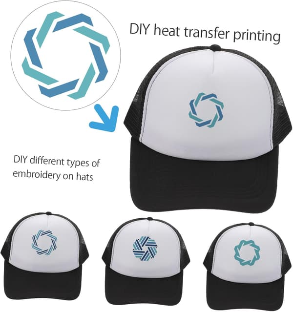 10 st sublimeringsbara trucker-kepsar i bulk, svarta mesh-basebollkepsar, polyester, andningsbara, soltåliga kepsar