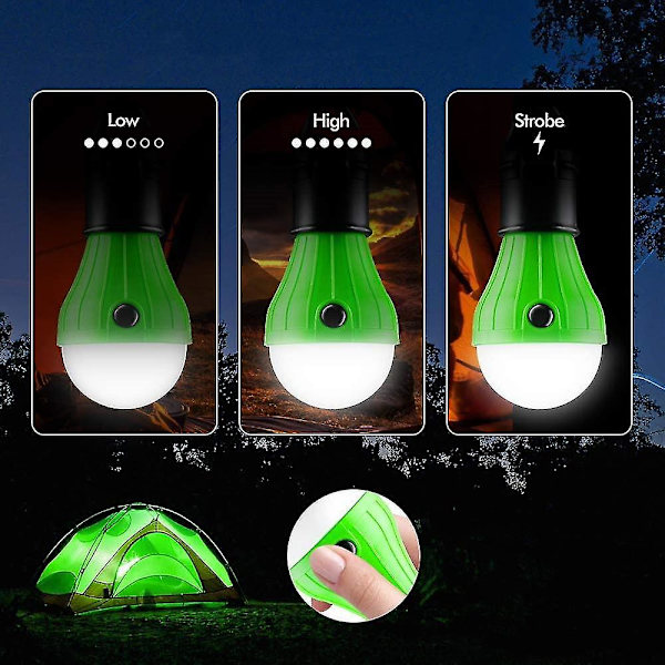 Campinglampe LED Campinglygte Telt Vandafvisende Lys