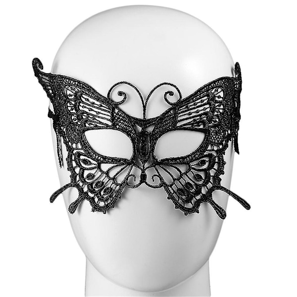 K-27 Sexig Kvinna Fjäril Party Ansiktsmakeup Mask