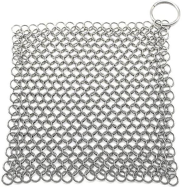 Jernrenser, Rustfrit Stål Kæderens, 7x7\" Ringrenser