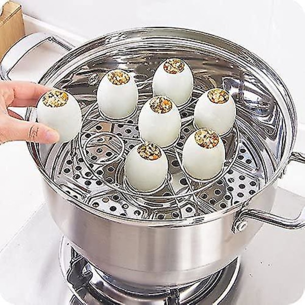 Egg Cracker Topper i rustfritt stål - Eggåpnerverktøy