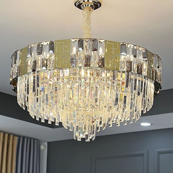 LED-riipusvalaisin 65 cm lyhtykattokruunu metalli moderni