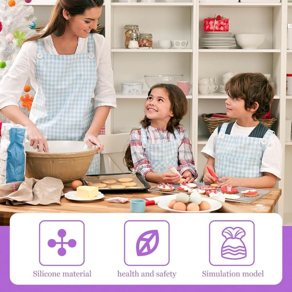 Havfrueformet bageform Non-stick bageform Silikone tegneserie cupcake bageform Nem at afforme