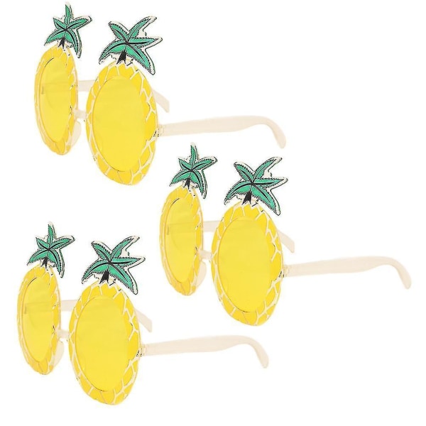 3 kpl Ananaslasit Hauskat aurinkolasit juhlat