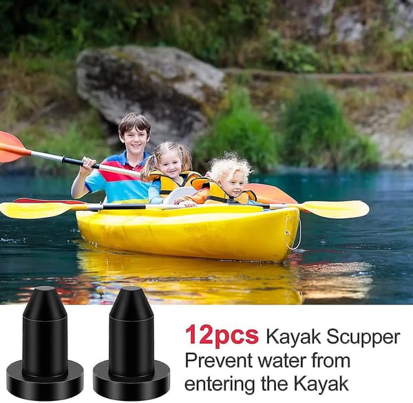 Kajak Drænplugs Silikon Scupper Plugs Drænhuller Stopper Bung