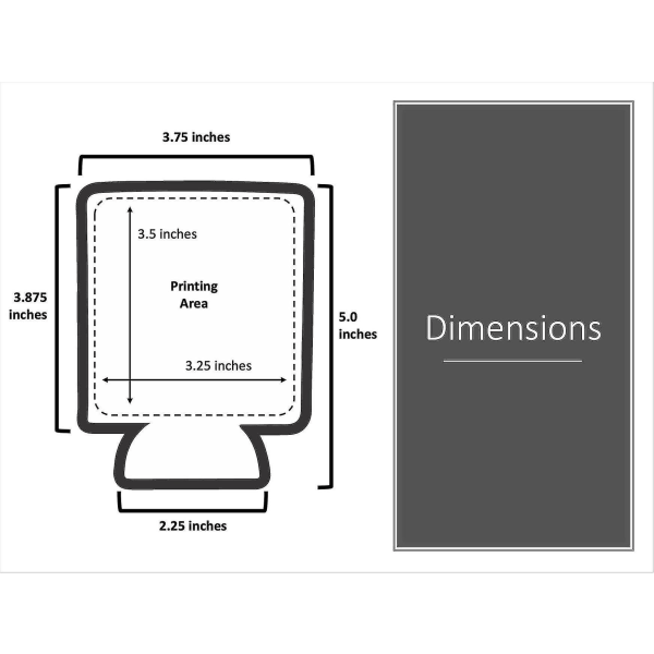 6-pak Blanke Ølboks Kjølere Hylses Neoprene Ølboks Kjøler Drikkeflaske Holder Hylses