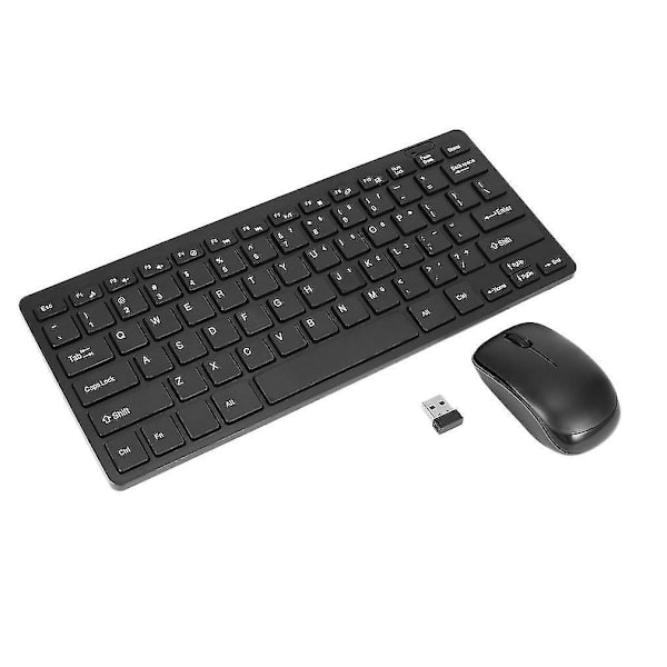 Mini 03 2.4G DPI Trådlöst Tangentbord Optisk Mus Combo