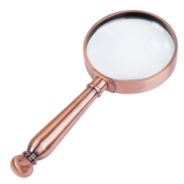 1 stk Forstørringsglass Håndholdt Lupe Retro Leselupe