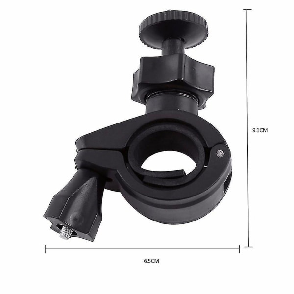Cykelhållare med skruv Styrklämma Montering Cykelklämma Fäste för Hero 4/3+/3/2/1 Kamera
