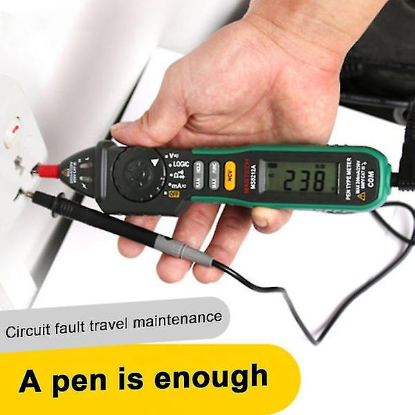 MS8212A Pen-typ Digital Multimeter Spänning Kontinuitetstestare