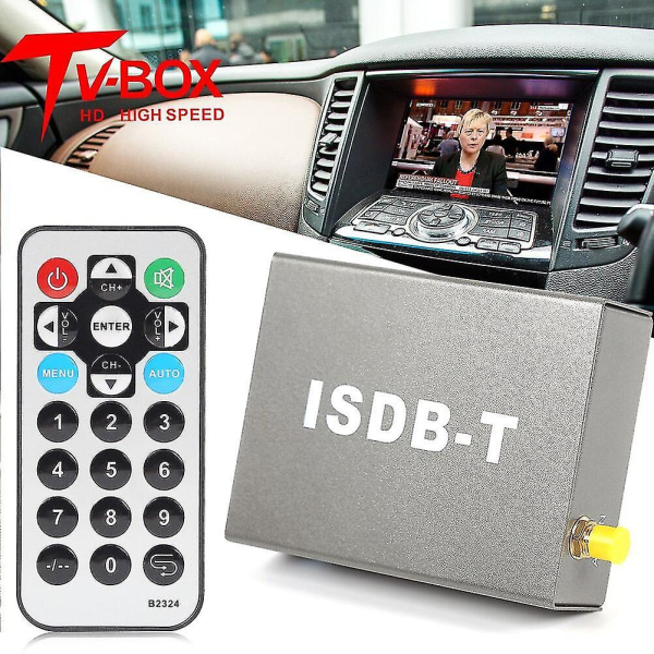 T502 Isdb-t Bil Digital TV Mottaker Box Sdtv Tuner Ntsc Pal