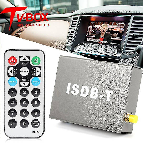 T502 ISDB-T Bil Digital TV-mottakerboks SDTV-tuner NTSC PAL