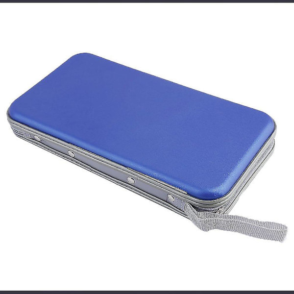 80x Disc Cd Vcd Dvd Bærbar Opbevaringsæske Wallet Holder