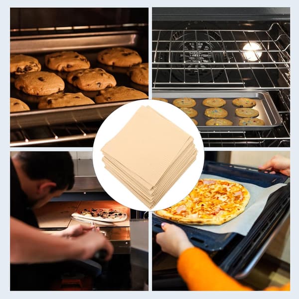 100 st pizzapappersmattor pizzakartongfoder 12x12 tum korrugerat papper engångsbruk mångsidig användning