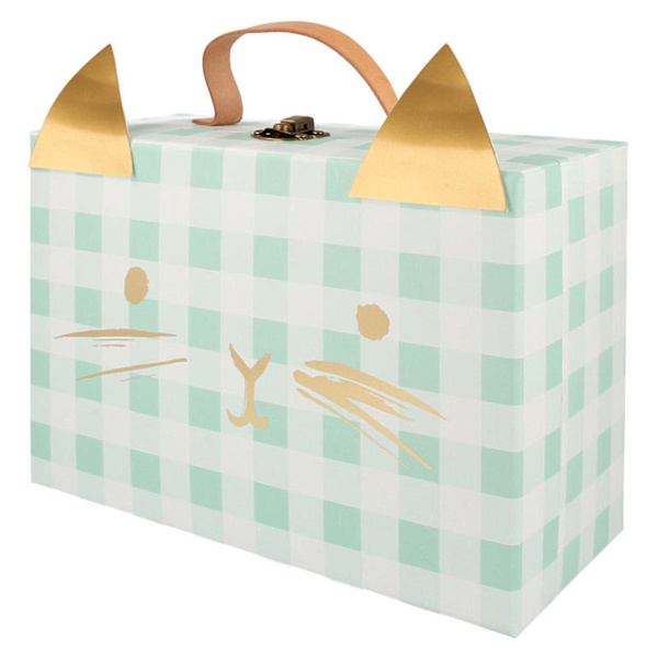 Katt-Adventskalender Resväska Julnedräkningskalender Barn Blind Box Present