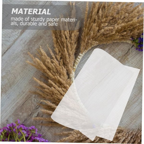 DIY Blomsterpresse-sett 30 stk Absorberende Tørkepapir Tørkebrett for Å Lage Tørkede Blomster Blader