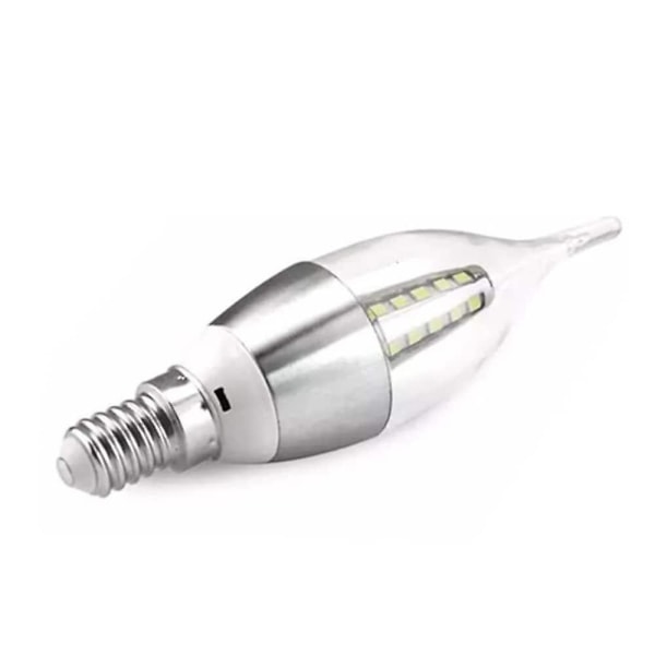 10 stk Høy Lysstyrke Lampara Led E14 Lyspære 5w