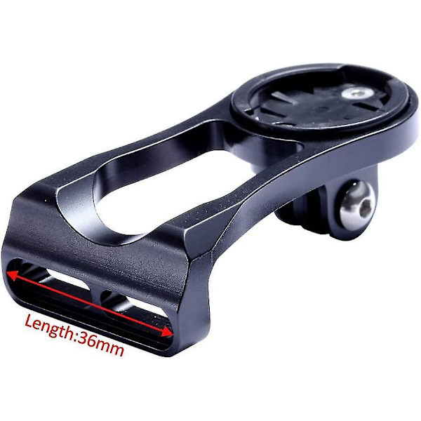Out Front Cykelcomputer Combo Mount (1 sæt, Sort)