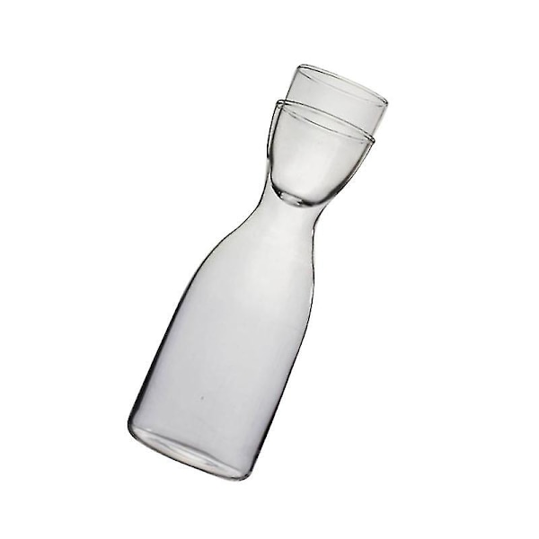 1 Sæt Kreativ Praktisk Glas Tekande Drik Mælkekande Og Kop Sæt Varmebestandig Glas Tekande