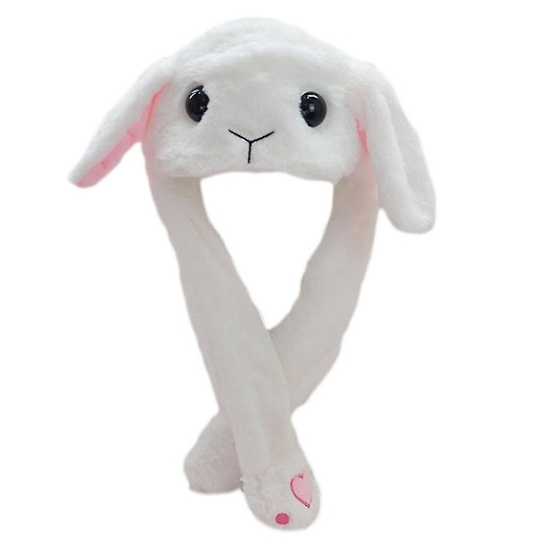 Plushdjur med rörliga öron - Rolig luftkudde-hatt med öronlappar - Unisex - Fylld leksak B