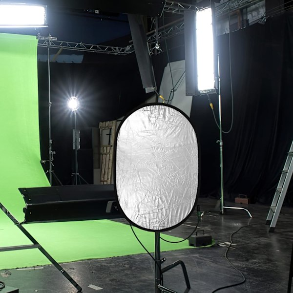 Ammattimainen 2-in-1 soikea diffuusori studio- ja ulkokuvaukseen