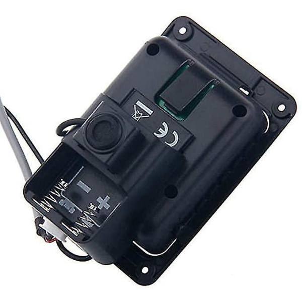 Guitar Preamp 3-band Equalizer Piezo Pickup Tuner LCD