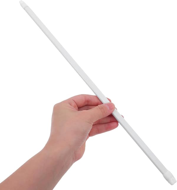 Justerbar Gardinstång 40-70cm Utdragbar Teleskopisk Duschdraperistång