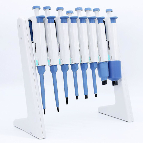 Mikro Digital Pipette Gun Enkeltkanals Pipettor Laboratoriumsmanual
