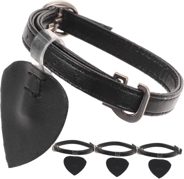 Justerbare elastiske anti-løse højhælede skoremme mat sort 4 stk (2 par)