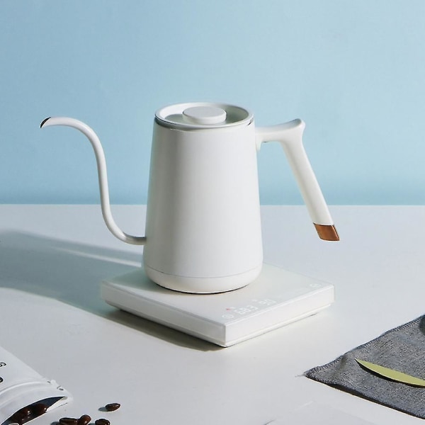 Gooseneck-kjele med variabel temperaturkontroll for håndbrygget kaffe