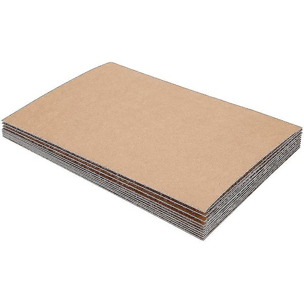 10-pack Pappmapp med Flik A4 Kraftpappersfoder Insatsmapp - yuhao